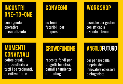 creare relazioni fra decisori aziendali e chi propone servizi